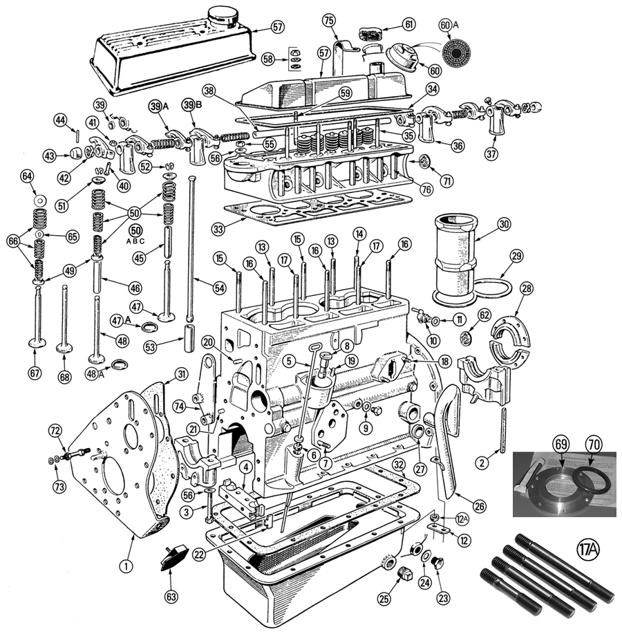 Engine  U2013 External Morgan  4 Parts