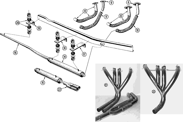 Morgan Chassis and Exhaust System | morgan-spares.com