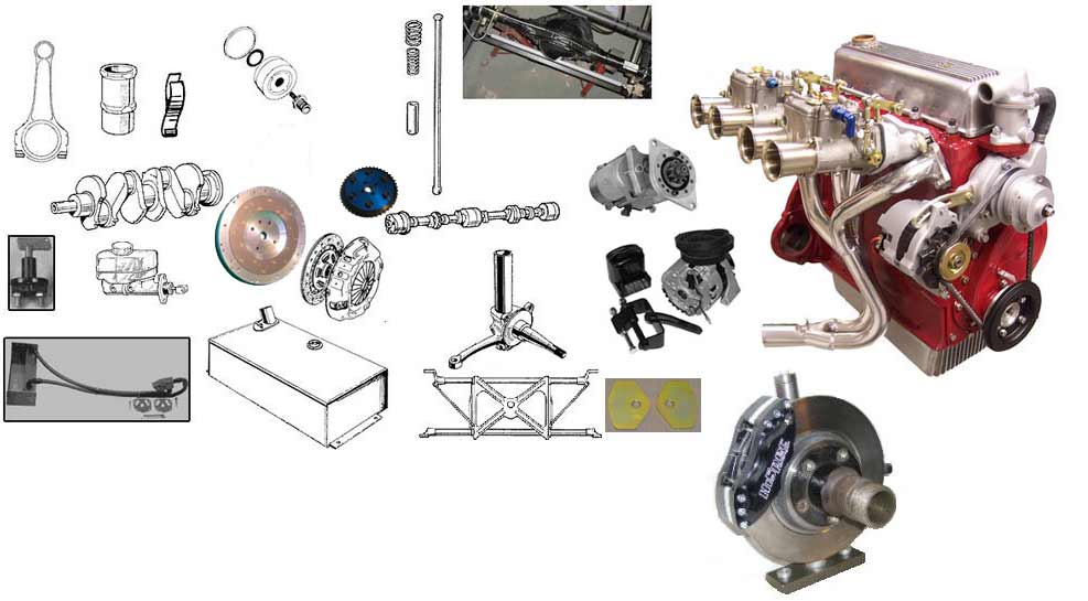 Performance / Competition Parts +4 Plus Four